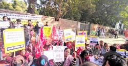 Delhi: Anti demolition and eviction protest