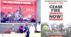 Protests in India against Israel’s Genocidal War in Gaza 