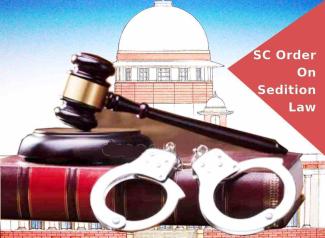 SC Order On Sedition Law