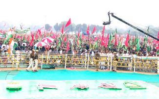 Jan Vishwas Rally at Patna Resolves To Oust Bulldozer Regimes